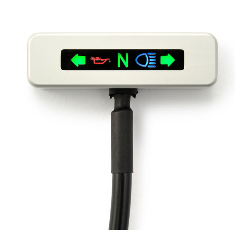 DAYTONA, BETA MICRO LED INDICATOR LIGHT KIT. SILVER SILVER ANODIZED. C 559322