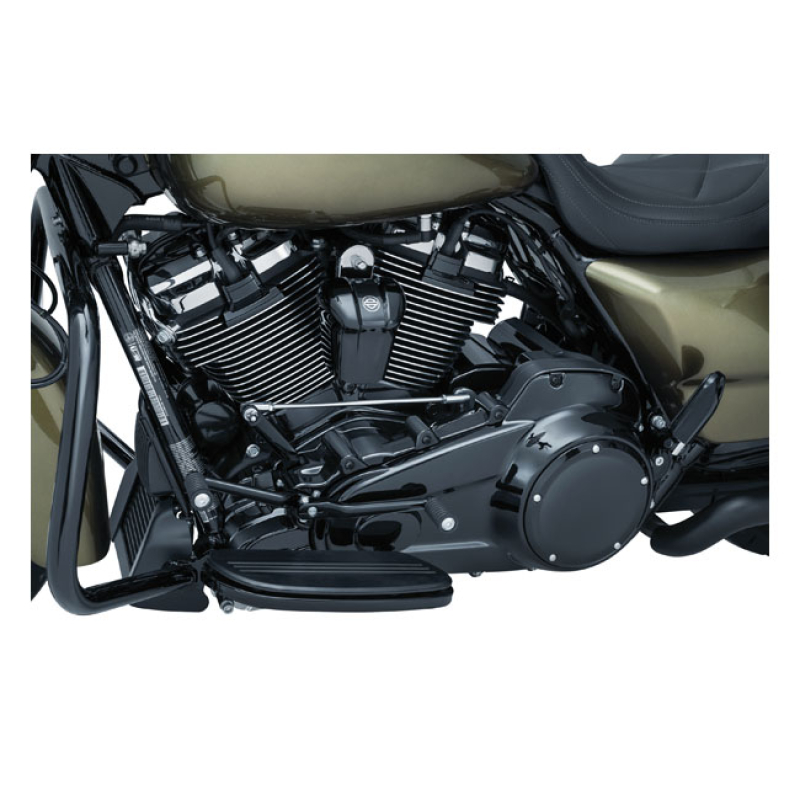 KURYAKYN, PRECISION INNER PRIMARY COVER. BLACK GLOSS BLACK. ONE-PIECE. 560325