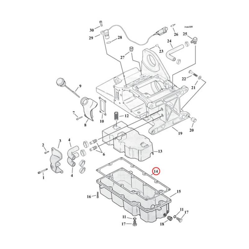 COMETIC, GASKET TRANSMISSION OIL PAN. FIBER FIBER. OEM REPLACEMENT REF 561312