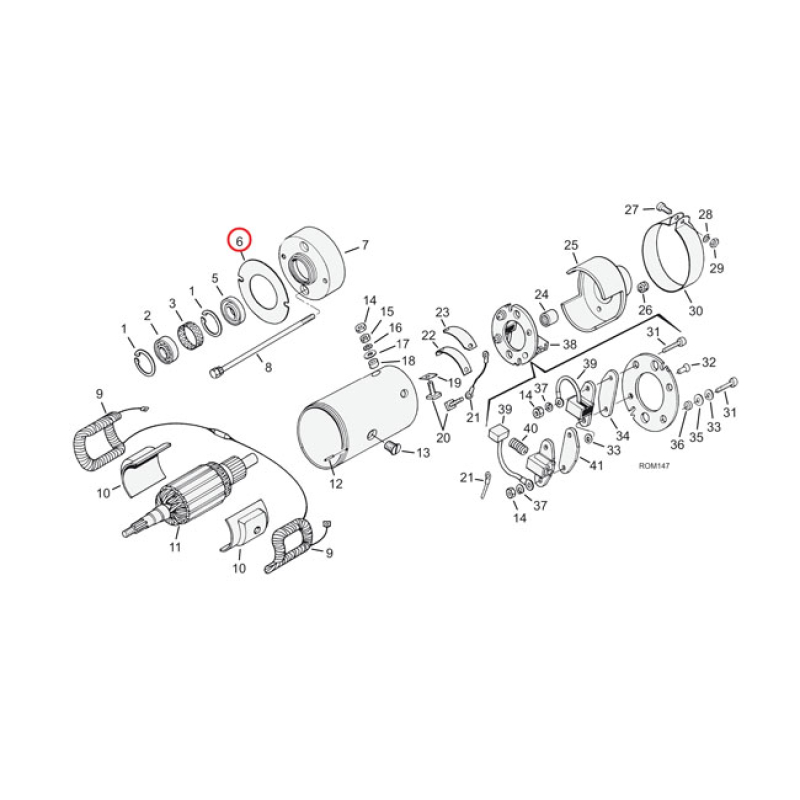 COMETIC, GENERATOR MOUNT GASKET OEM REPLACEMENT REFERENCE 30143-30, 15 561418