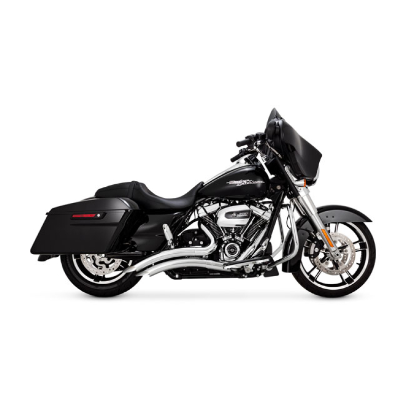 VANCE & HINES, 2-1/2" BIG RADIUS 2-2 EXHAUST. CHROME 562563