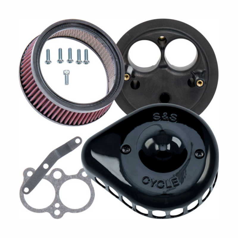S&S, MINI TEARDROP STEALTH AIR CLEANER KIT 563077