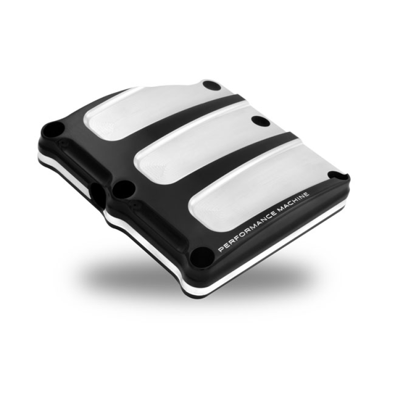 PM, SCALLOP TRANSMISSION TOP COVER CONTRAST CUT CNC MACHINED ALUMINUM 563144