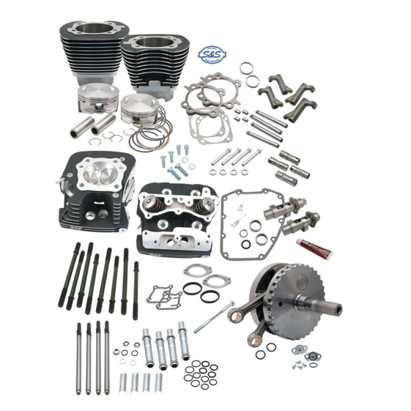 S&S 124"HOT SET UP KIT WITH HEADS 565073
