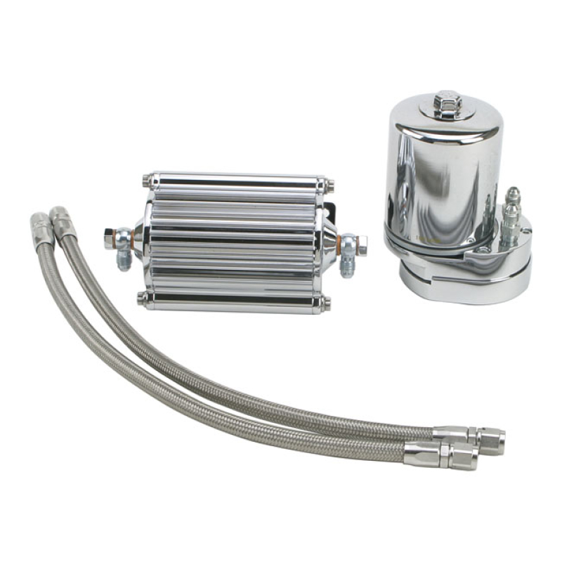 FEULING OIL FILTER COOLER, CHROME 566051