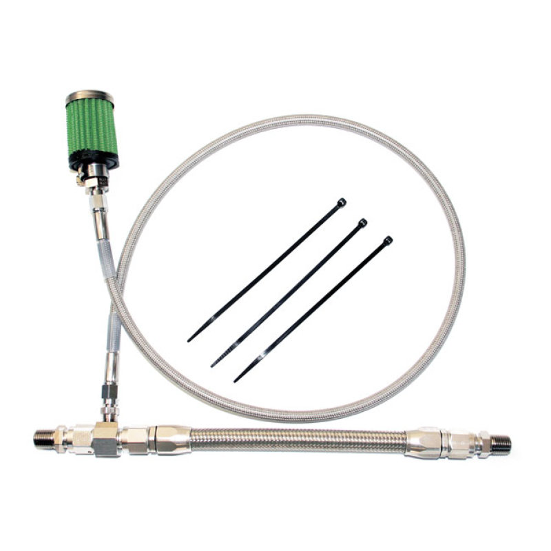 FEULING, OIL TANK BREATHER KIT. POLISHED. TOURING POLISHED STAINLESS C 566063