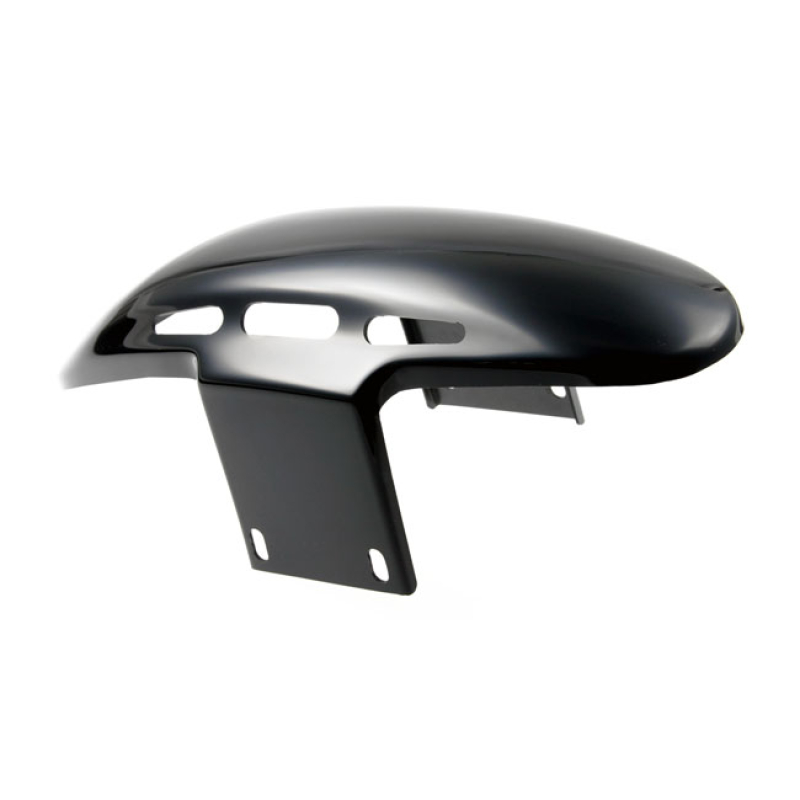 CULT-WERK, 'CUSTOM V2' FRONT FENDER, 19". GLOSS BLACK UNPAINTED GLOSS 566751