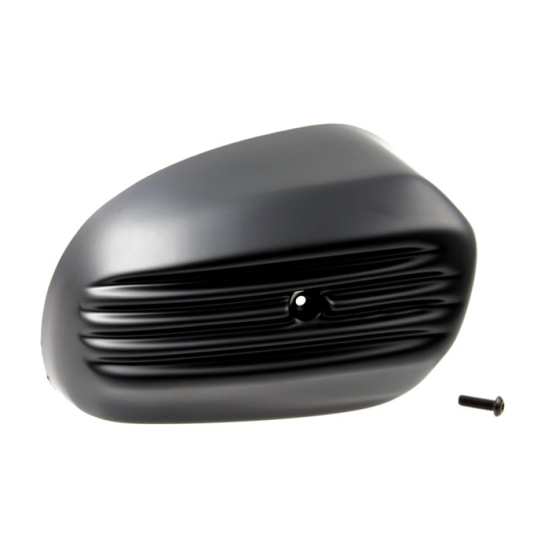 CULT-WERK, AIR CLEANER COVER "SPECIAL" UNPAINTED MATTE BLACK FINISH. A 566764
