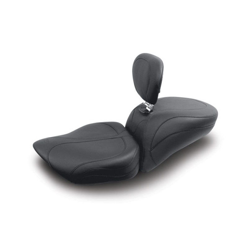 MUSTANG, STANDARD TOURING PASSENGER SEAT. RECESSED BLACK. 11" WIDE. TR 568413