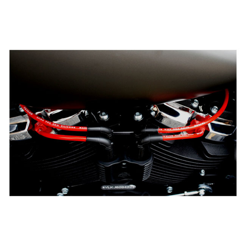 TAYLOR, 8MM PRO WIRE SPARK PLUG WIRE SET. RED 568750