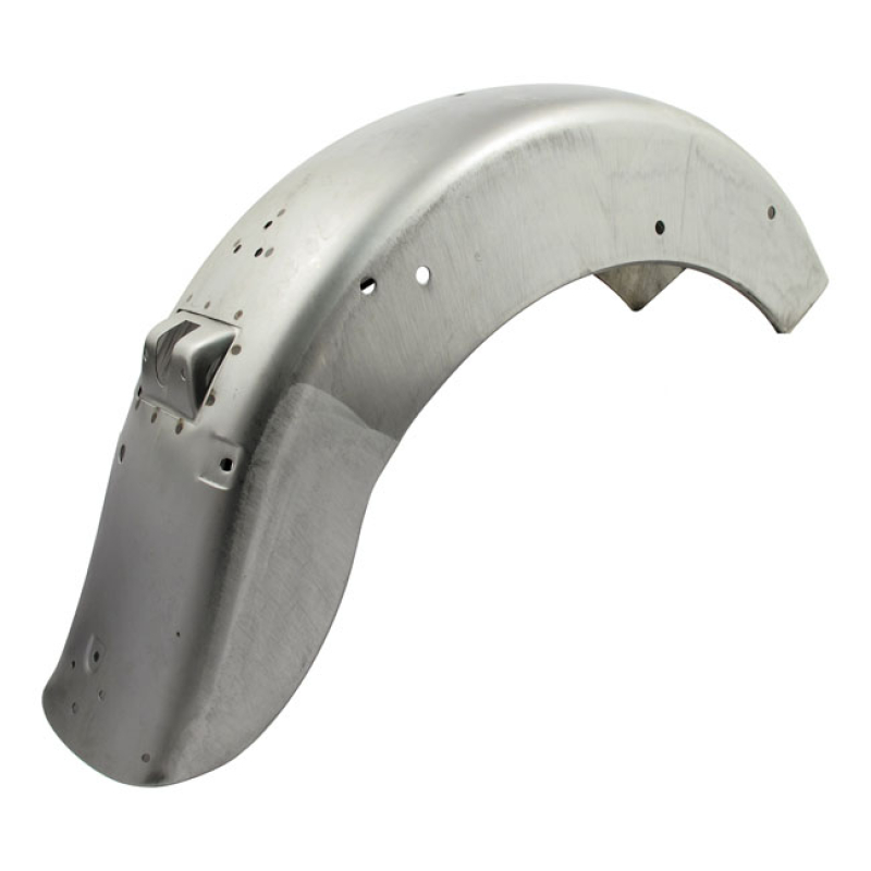REAR FL STYLE SOFTAIL FENDER. RAW STEEL WITH TAILLIGHT & TURN SIGNAL B 568967