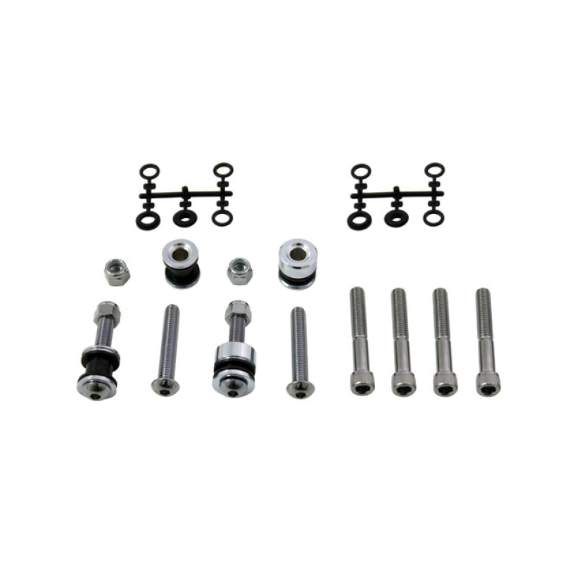 DOCKING HARDWARE KIT CHROME. REQUIRED TO INSTALL DETACHABLE SIDE PLATE 572175
