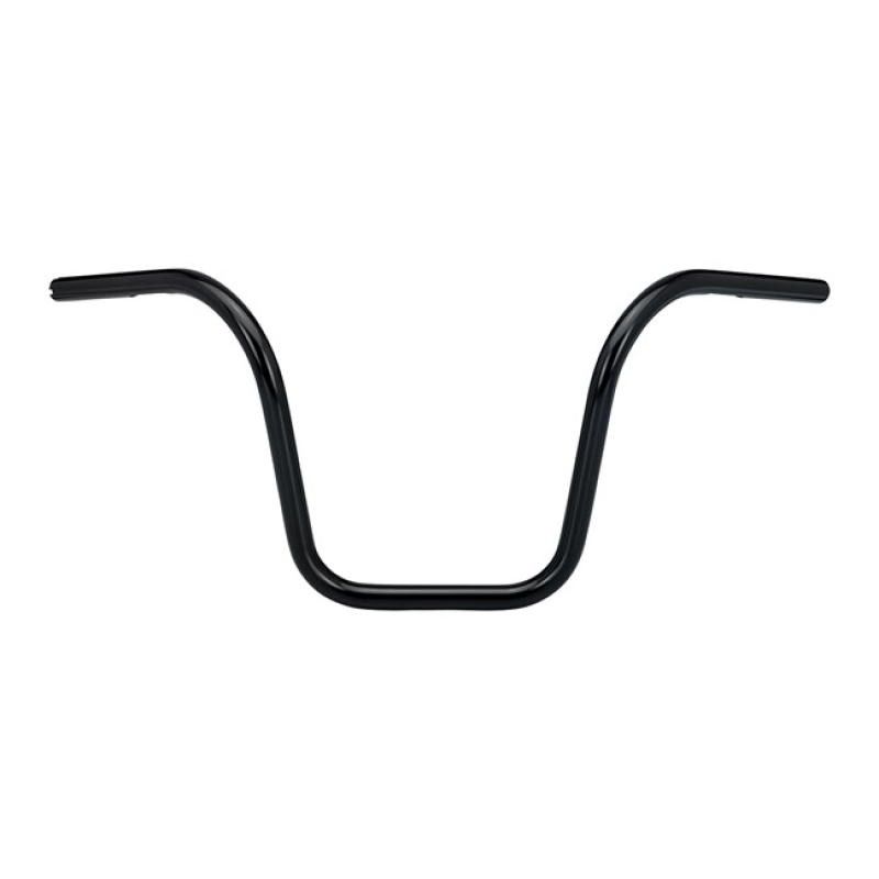 BILTWELL 1" APES HANDLEBAR 12" RISE BLACK, TUV APPR. 572213