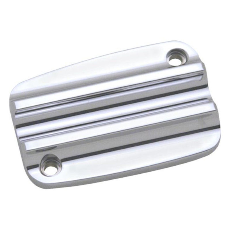 COVINGTONS HANDLEBAR MASTER CYLINDER COVER, CHROME FRONT BRAKE MASTER 572228