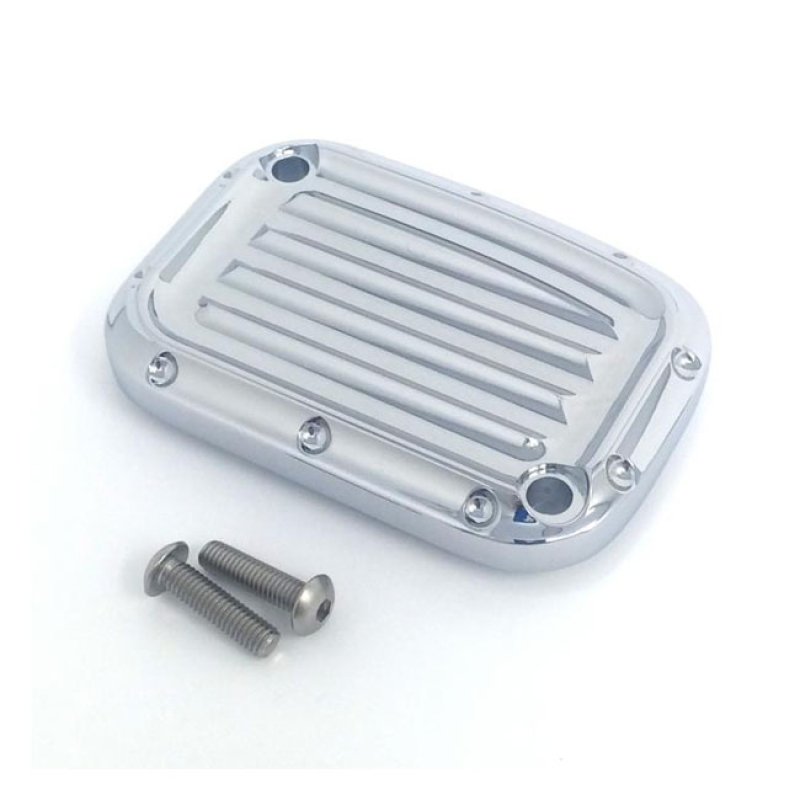 COVINGTONS CLUTCH MASTER CYLINDER COVER DIMPLED CHROME CNC MACHINED BI 572234