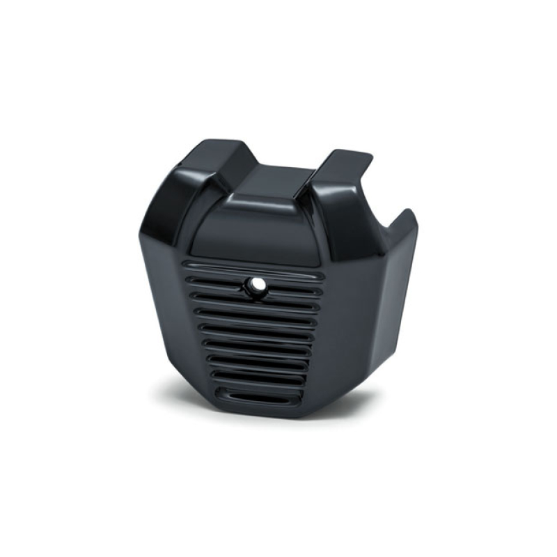 KURYAKYN, PRECISION COIL COVER. BLACK GLOSS BLACK. SCULPTED ALUMINUM C 572787