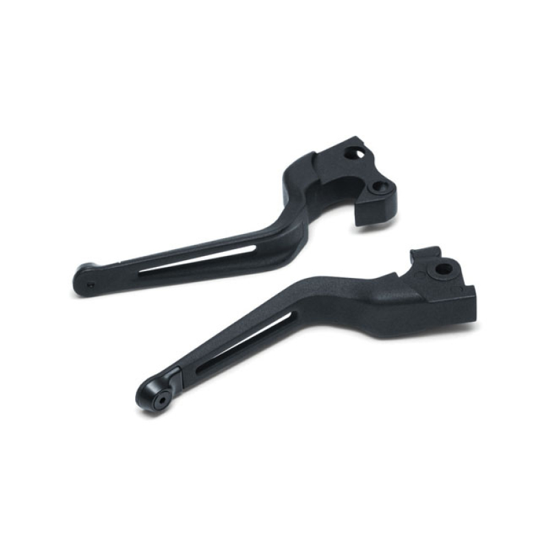 KURYAKYN, DILLINGER HANDLEBAR LEVER SET. STAIN BLACK SATIN BLACK. CAST 572793