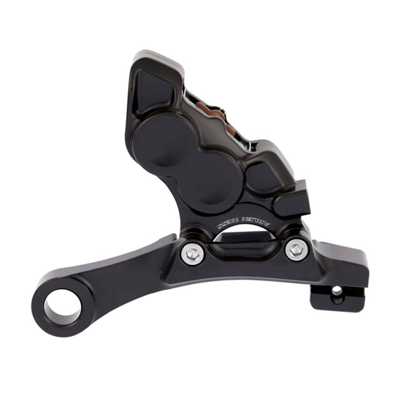 ARLEN NESS, 4-PISTON CALIPER & BRACKET KIT. REAR BLACK ANODIZED FINISH 572916
