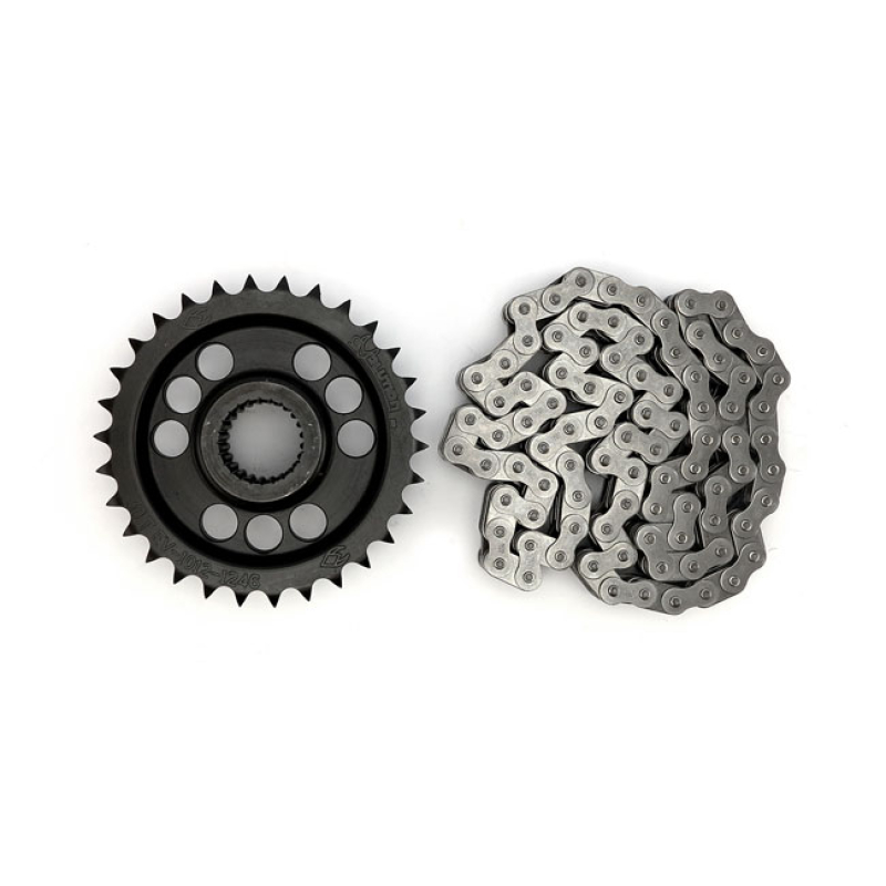 EVOLUTION INDUSTRIES, SOLID MOTOR SPROCKET & CHAIN KIT. 30T -4 TOOTH D 573342