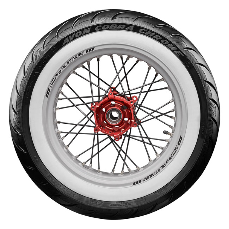AVON COBRA CHROME WW TIRE 170/80B15 83H - 15 INCH.   - REAR.   - REINF 573347