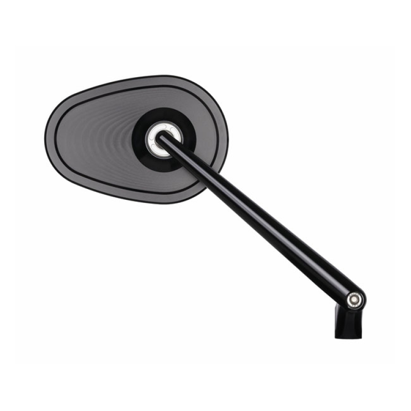 MOTOGADGET MO.VIEW CLUB GLASSLESS MIRROR ECE APPROVED; ALUMINUM; OVAL, 573680