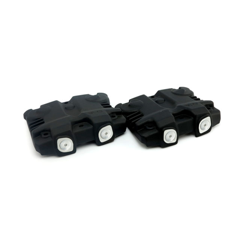 EMD, 'SHERMAN STYLE' ROCKER COVER SET. BLACK BLACK FINISH. ANOTHER GRE 574262