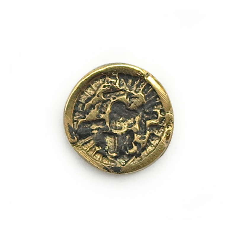 WANNABE CHOPPERS, CHOKE KNOB INLAY CFLH BRASS 574531