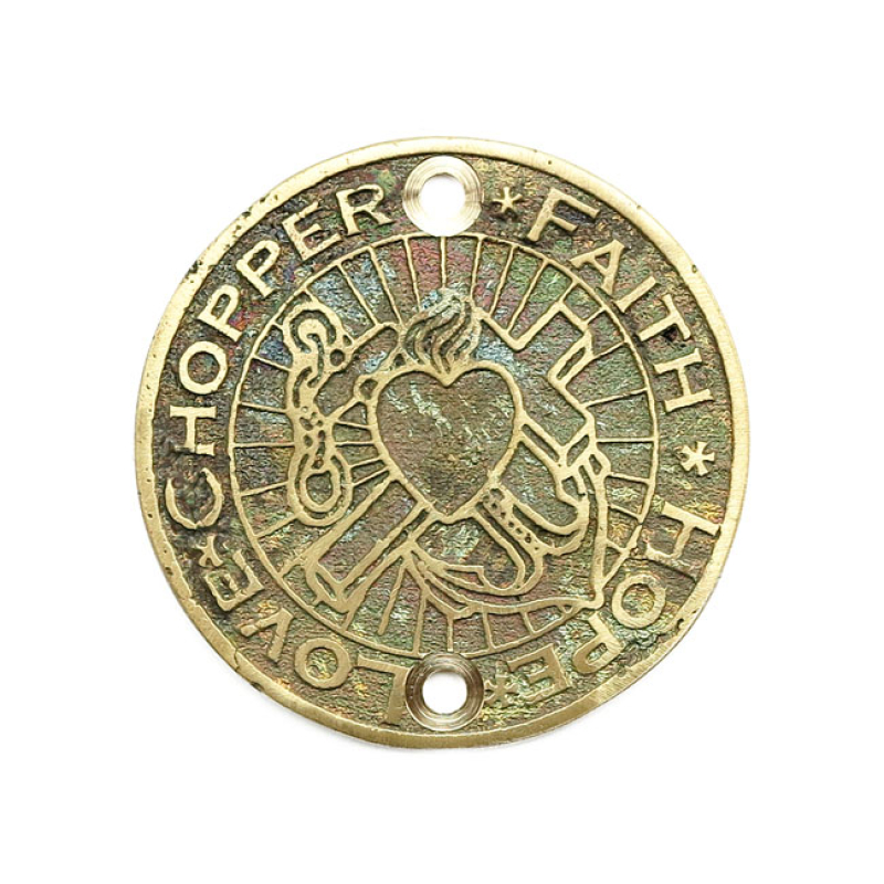 WANNABE CHOPPERS POINT COVER CFLH VERTICAL MOUNT HOLES. SAND-CAST BRA 574532