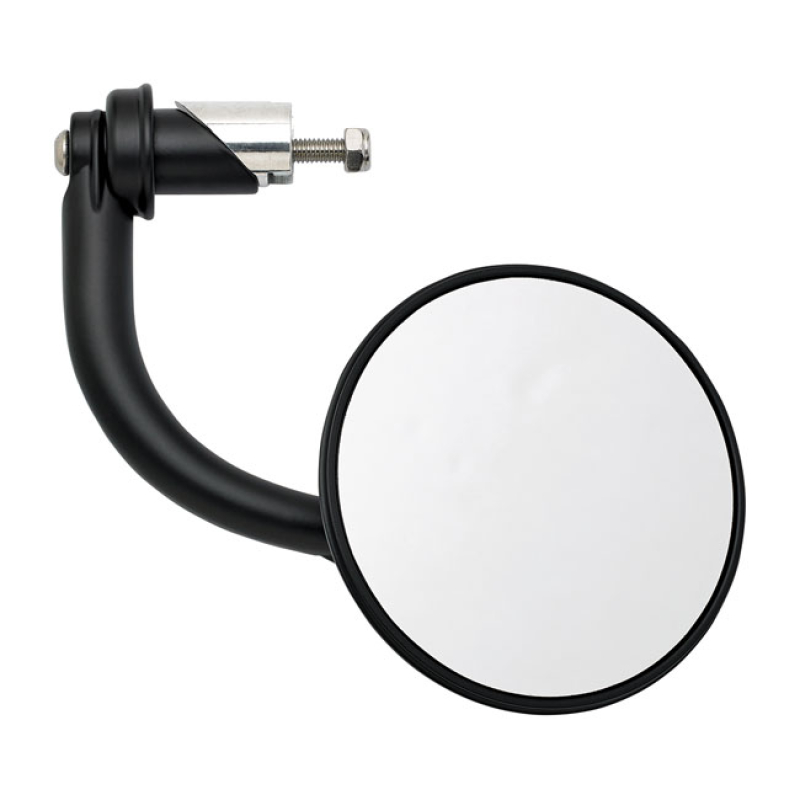 BILTWELL, IN-BAR UTILITY MIRROR ROUND 1" BLACK 574608