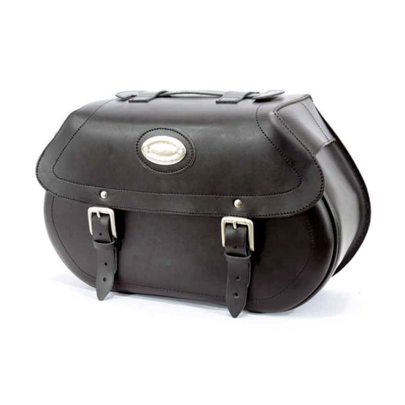 LONGRIDE LEATHER SMOOTH SADDLEBAGS #145 CAPACITY 23 LITER PER BAG. APP 575673