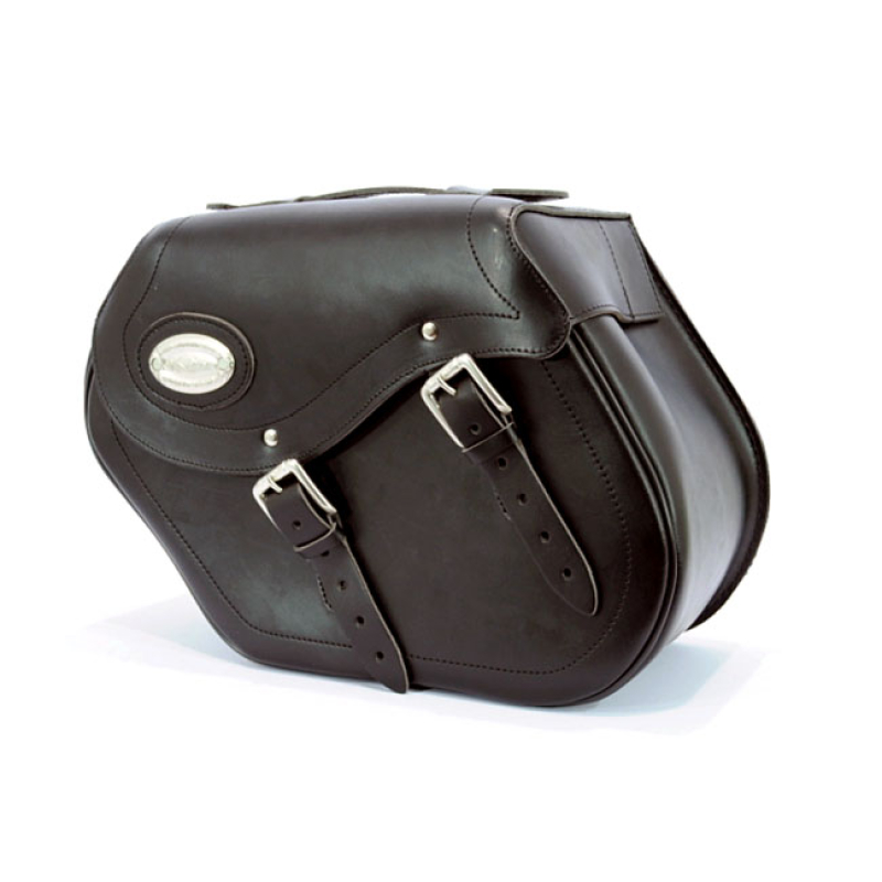 LONGRIDE, LEATHER SMOOTH SADDLEBAGS #154 CAPACITY 22.4 LITER PER BAG. 575677