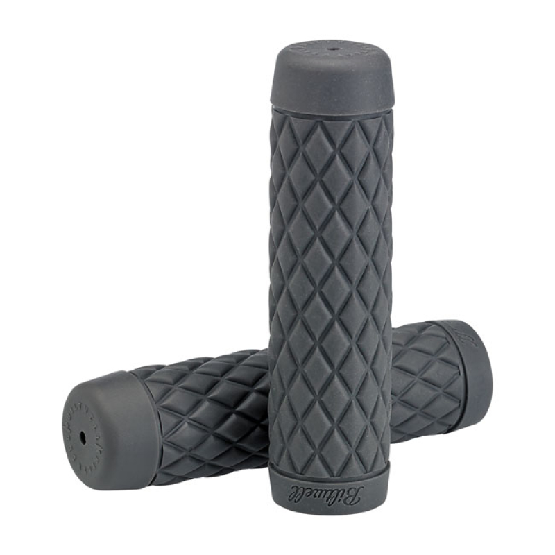 BILTWELL 1" TPV GRIPS TORKER GREY 576318
