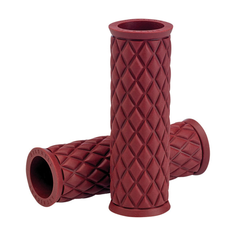 BILTWELL ALUMICORE REPLACEMENT GRIP SLEEVES OXBLOOD 576323