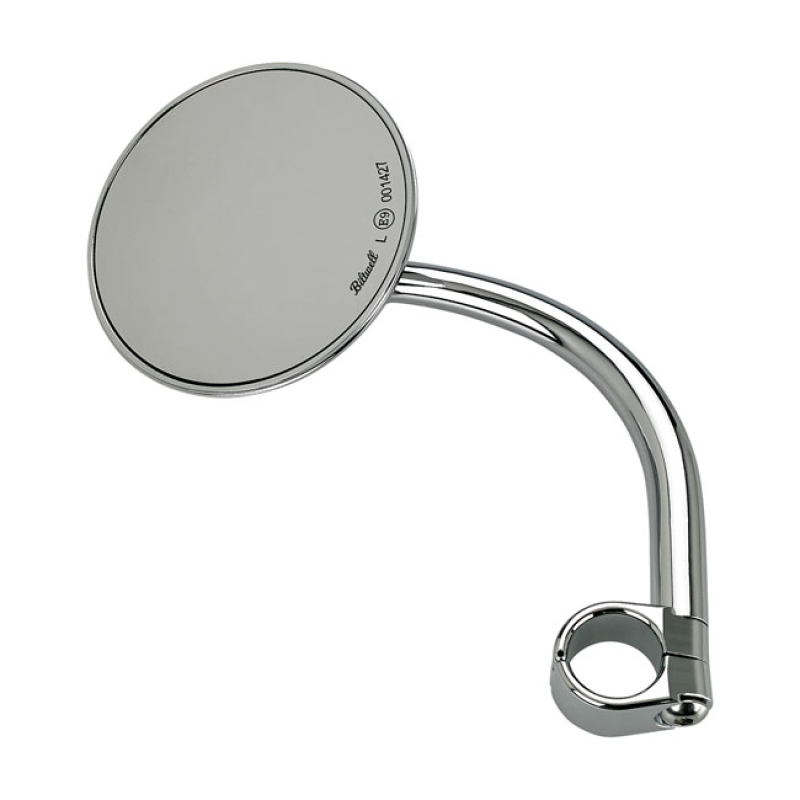 BILTWELL UTILITY ROUND MIRROR CHROME ECE APPR. 576331