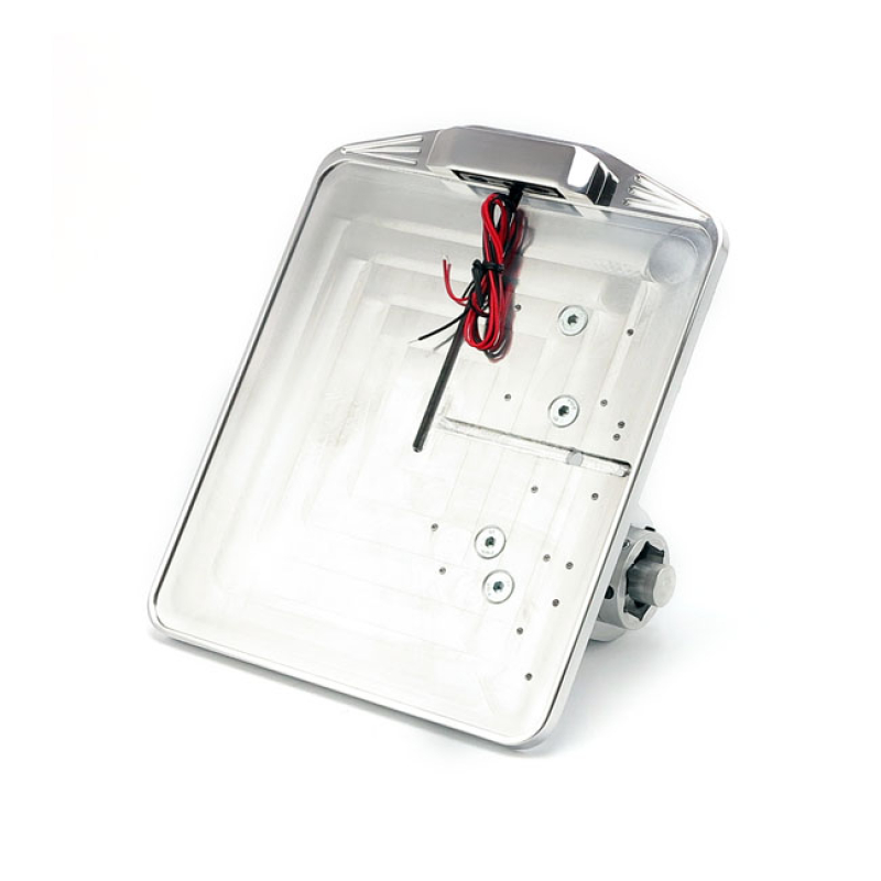 CPV SIDEMOUNT LICENSE PLATE BRACKET POLISHED ALUMINUM. SIDE MOUNT; ON 576623