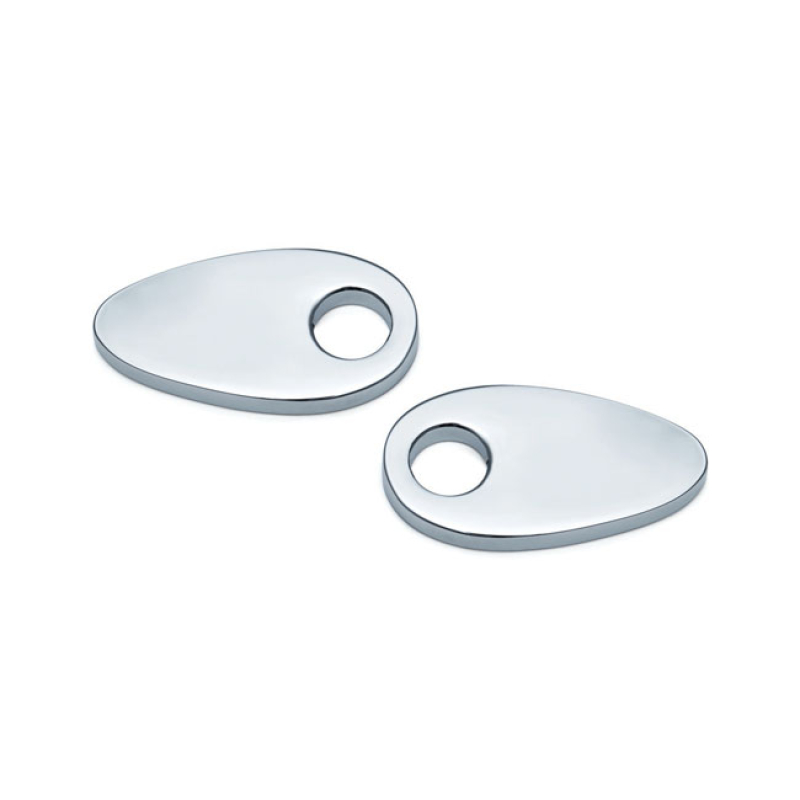 KURYAKYN, FENDER STRUT COVER PLATES CHROME 576832