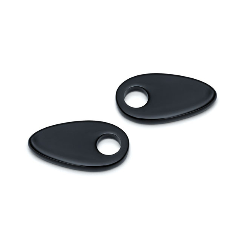 KURYAKYN, FENDER STRUT COVER PLATES GLOSS BLACK 576833