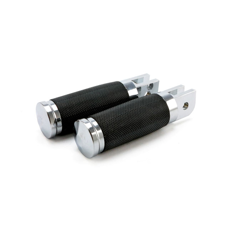 CALIBER RIDER FOOTPEGS, CHROME CLASSIC STYLED FOOTPEGS WITH A DURABLE 577028
