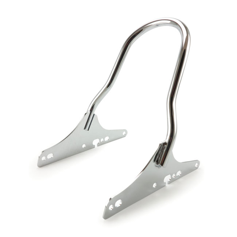 SISSY BAR KIT 10.50" UPRIGHT CHROME CHROME; ONE-PIECE CONSTRUCTION; CO 577044