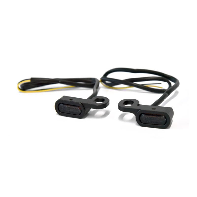 FASTLINE, BELOW BAR LED TURN SIGNAL SET. BLACK 577082