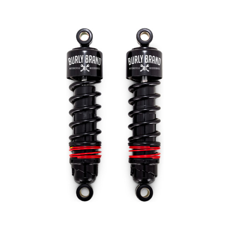 BURLY, SLAMMER PLUS SHOCK SET 11.5" BLACK 577549