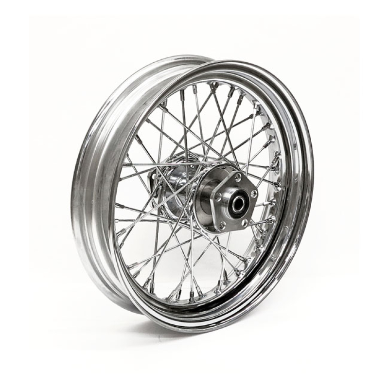 3.00 X 16 REAR WHEEL 40 SPOKES CHROME 578469