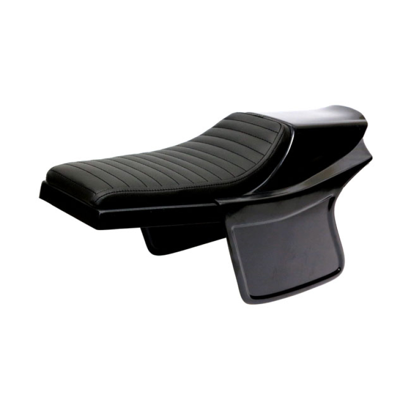 C-RACER, FLAT RACER SCR14.1 SEAT. BLACK BLACK SYNTHETIC LEATHER UPHOLS 578615