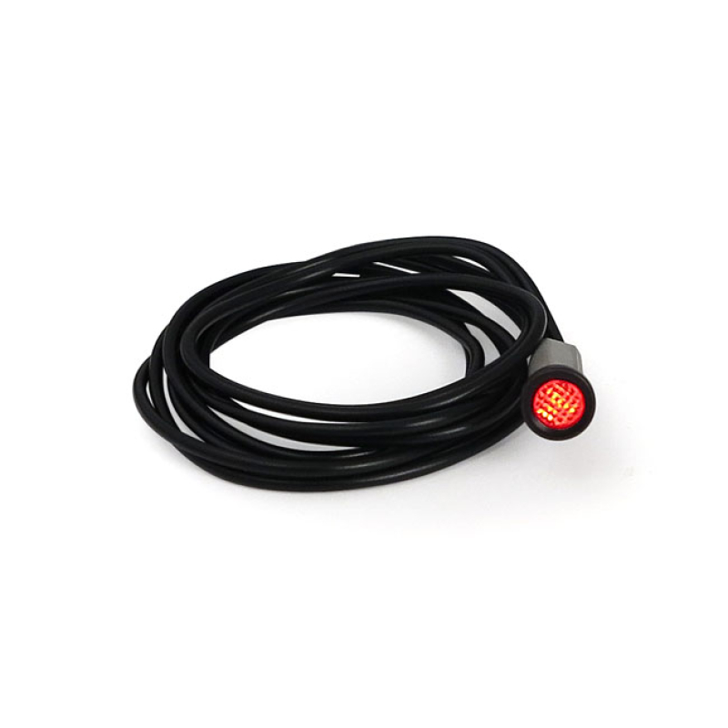 INDICATOR LIGHT 3/8", OIL (RED) 580265