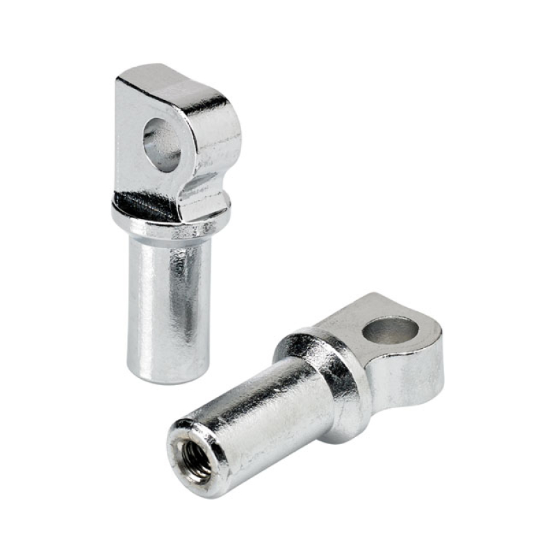 BILTWELL, FOOT PEG CLEVIS CLASSIC. CHROME 580378