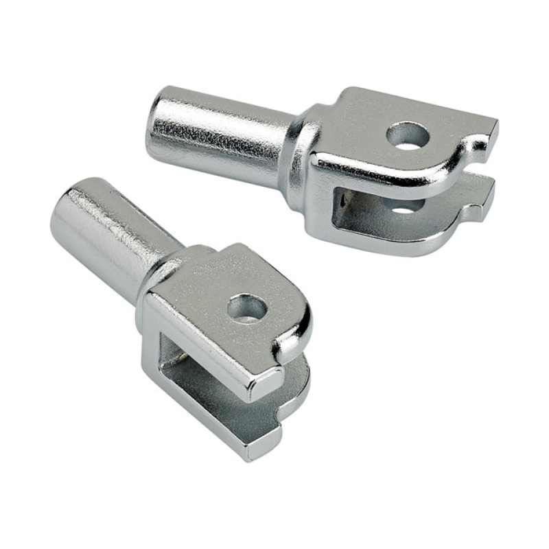BILTWELL, FOOT PEG CLEVIS RIDER. CHROME CHROME. ADAPTERS TO FIT ALL BI 580381