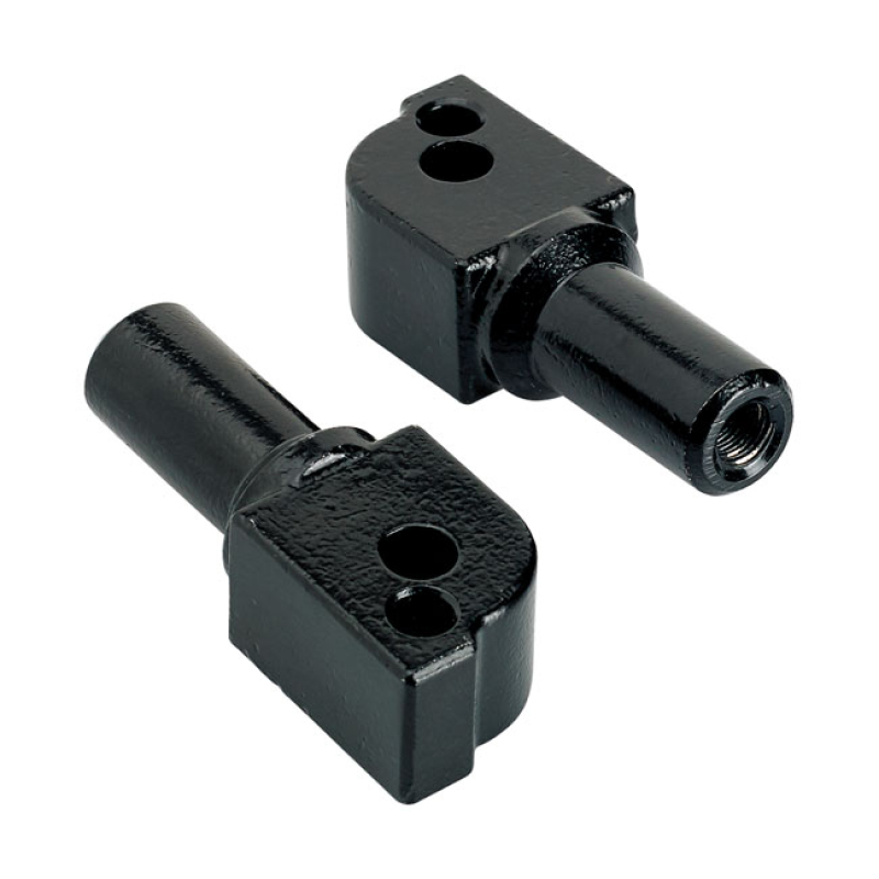 BILTWELL, FOOT PEG CLEVIS PASSENGER. BLACK BLACK ELECTROPLATED. ADAPTE 580382