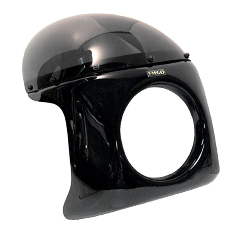 EMGO, VIPER SPORTS FAIRING. BLACK GLOSS BLACK CAFE-RACER STYLE HEADLAM 580481