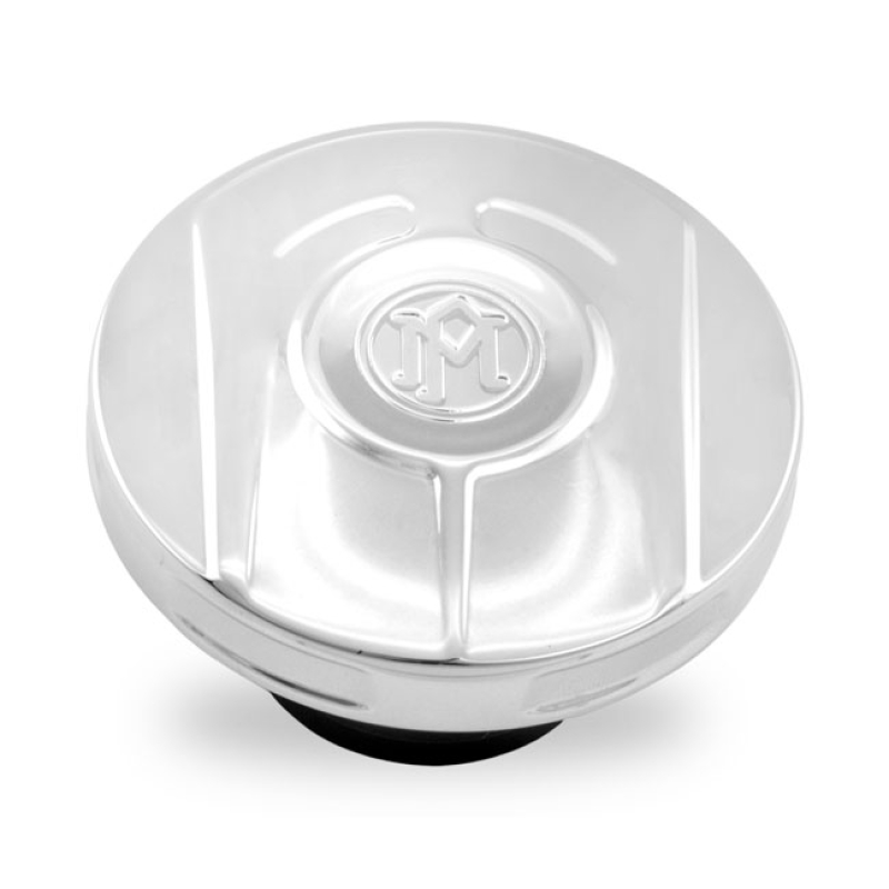 PM SCALLOP GAS CAP CHROME 583902