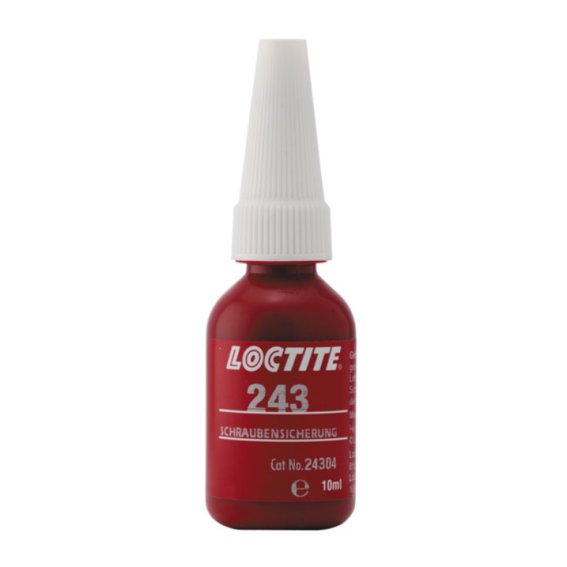 LOCTITE 243 BLUE, THREADLOCKER 24CC FLUID. 24CC BOTTLE. MOST USED LOCT 586005